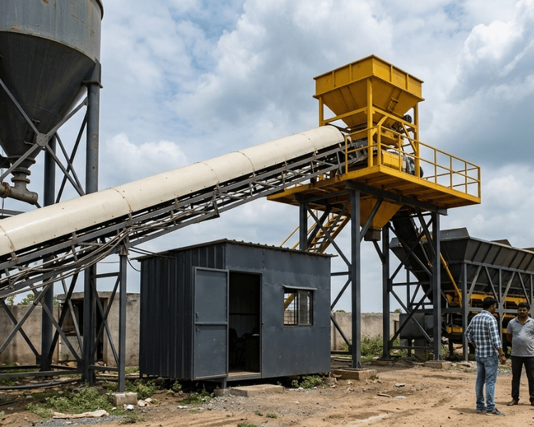 vajracrete-aggregate-feeding-hopper